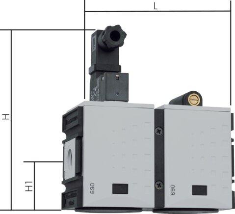 Exemplary representation: Filling unit, electrically operated (Futura)